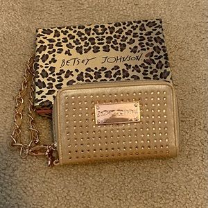 Betsy Johnson wristlet